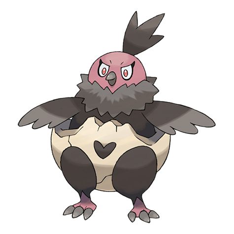 063/086 Vullaby (White Flare) Pokemon card (English)
