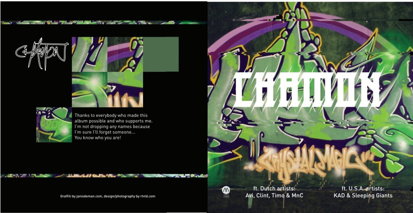 Chamon – Crystal Magic CD | 2012 Independent Hip Hop / LoFi / Instrumental Album | Cham Records