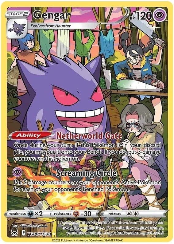 TG06/TG30 Gengar - Lost Origin / Trainer Gallery - Pokémon card (English) Collectors Item